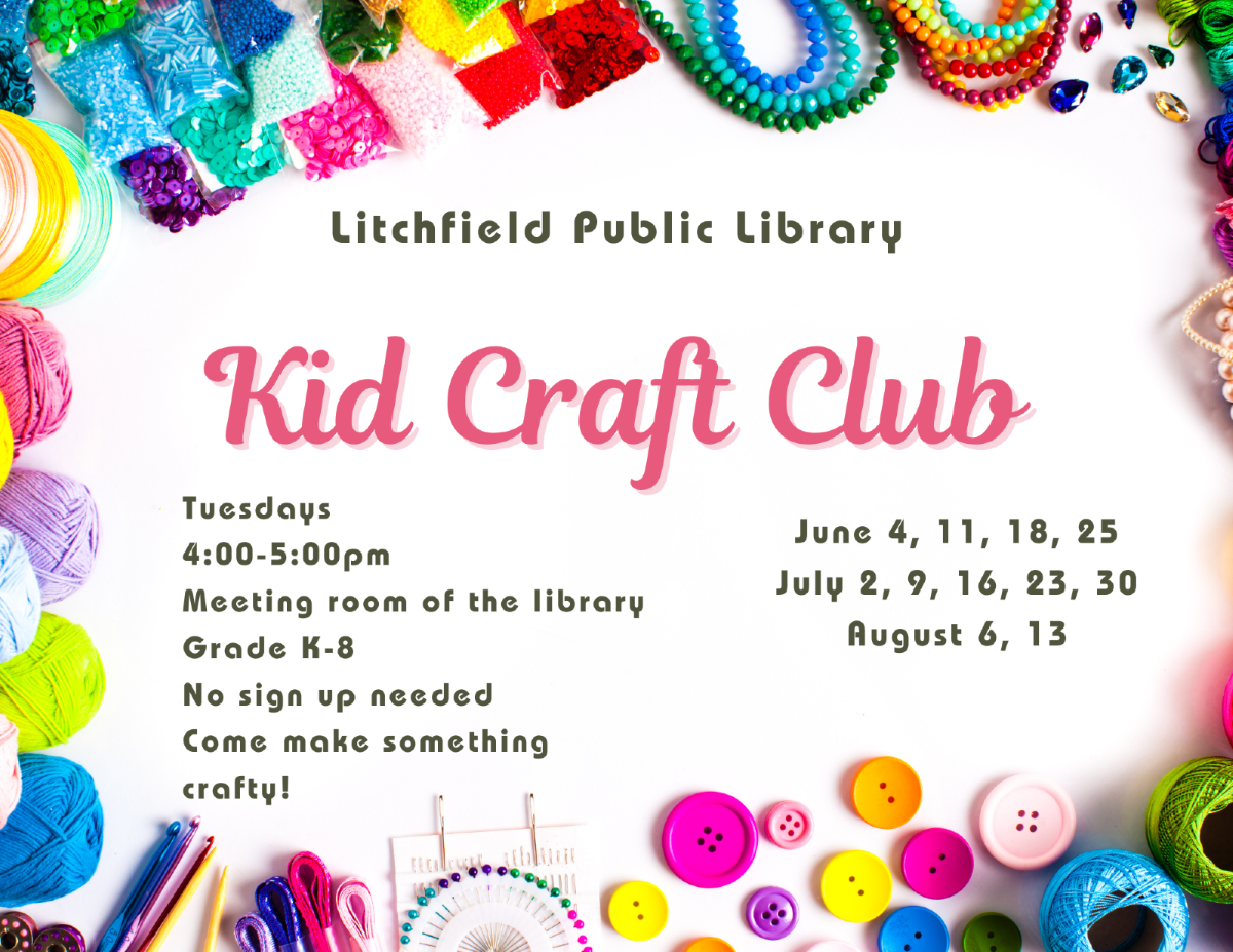 Litchfield Public Library Kid Craft Club